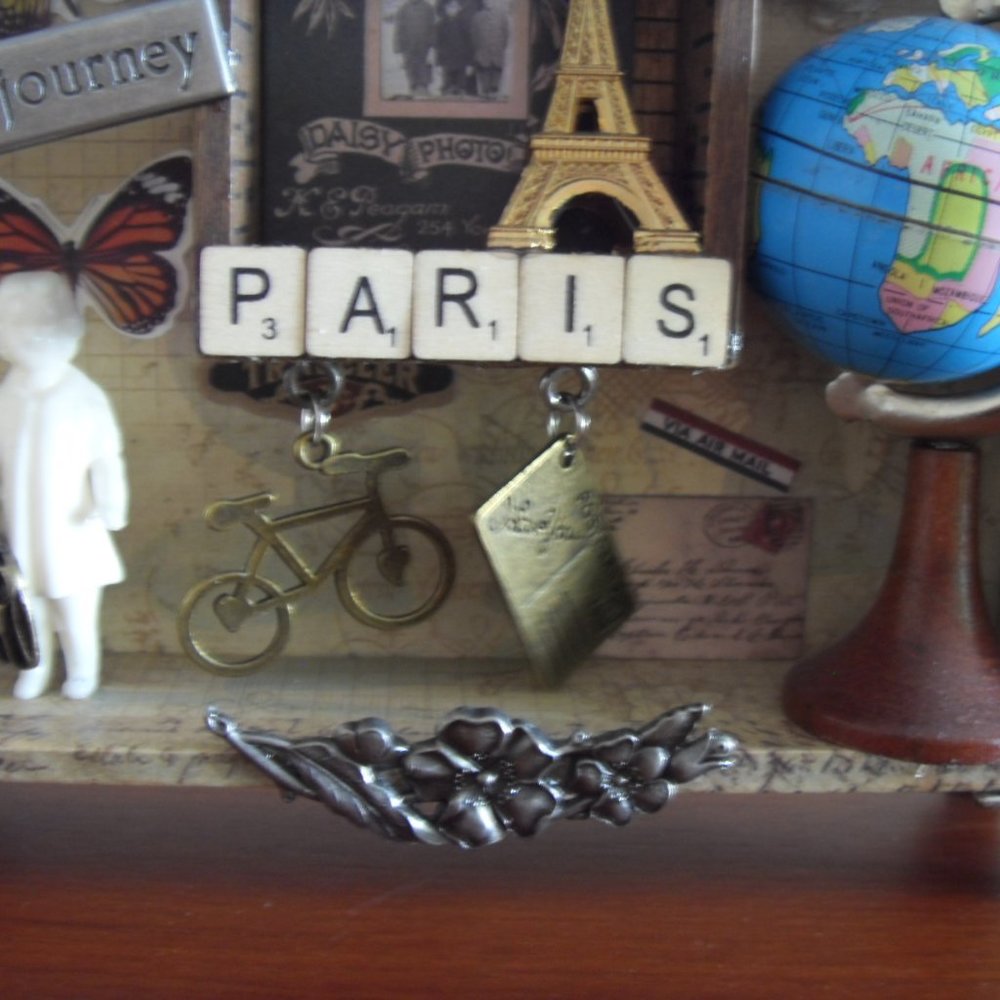 Paris France Shadow Box - Picture 4 of 13